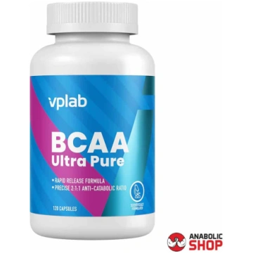 VPLAB BCAA Ultra Pure Aminoskābju maisījums 120 ka