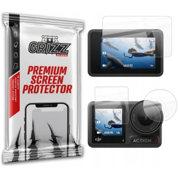 GrizzGlass HybridGlass for DJI Osmo Action 4 ( 590