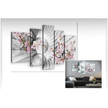 Kanvas Komplekts: Sakuras Ziedi