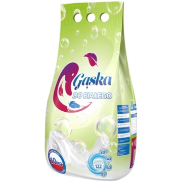 Veļas pulveris Gaska 10kg(Baltai veļai)