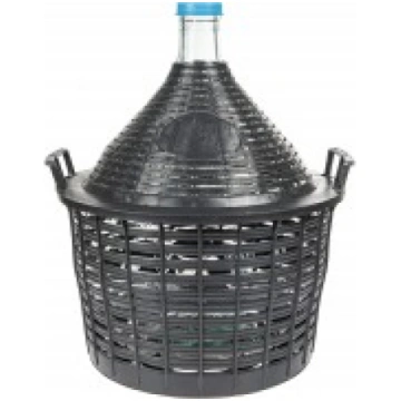 Vīna balons 20 l, plastmasas grozā 5908277714000
