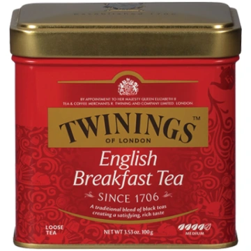 TWININGS ENGLISH BREAKFAST tēja,100g
