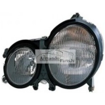 W210 99- lukturis L H7+H7 ar pneimo regulēšanu HEL