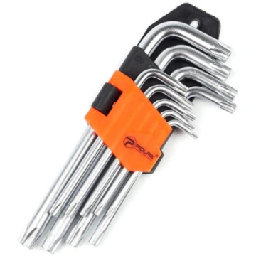 Zvaigznīšu atslēgu komplekts TORX 9gab, T10-T50, C