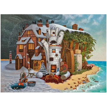 Puzzle Art Collection: Christmas Eve Madeira Casto