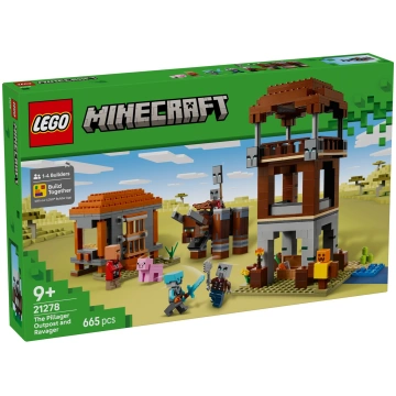 LEGO Minecraft 21278 The Pillager Outpost and Rava