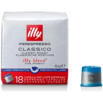 Coffee capsules Illy, espresso, 18 pcs longo ILLY7
