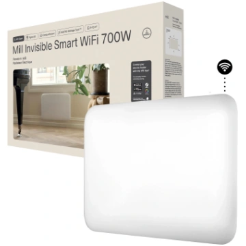 Mill Invisible Smart WiFi Heater | PA700WIFI4 | Pa