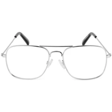 Wile Aviator Vista Clear brilles bez dioptrijas Wa