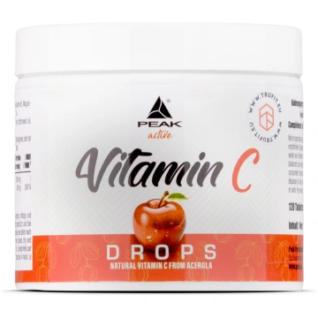 Vitamin C Drops Peak 120 tabletes