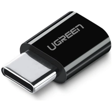 Adapteris no micro USB uz USB-C - melns UGREEN 695