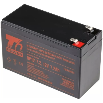 Aizvērtais svina-skābes akumulators t6 power NP12-