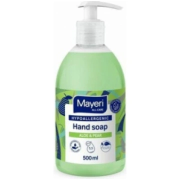 Hipoalerģiskas šķidrās ziepes MAYERI Aloe&Pear, 50