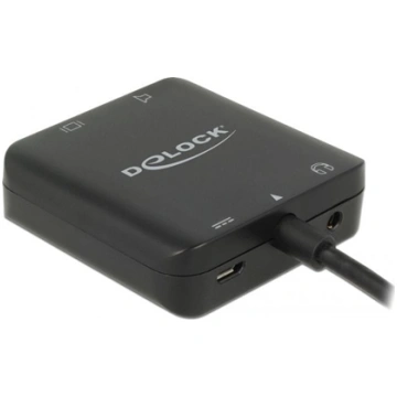 Delock HDMI Audio Extractor 4K 60 Hz compact 63276
