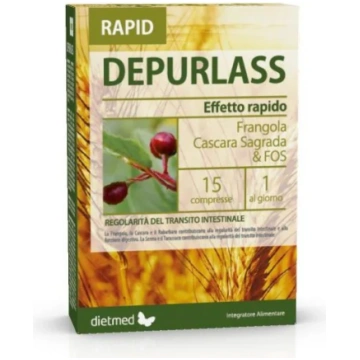 Depurlass Rapid 15 compresse Naturmil Dietmed