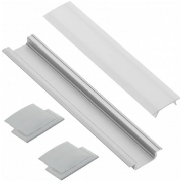 Profils LED lentei GLAX; PA-ZGLAXOMZ-00 GTV