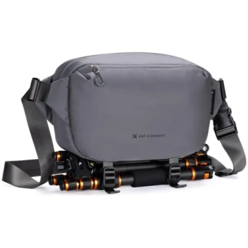 K&F Concept Alpha Sling Bag 10L Grey - Camera Bag 