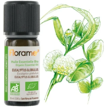 Florame organiska eikalipta ēteriskā eļļa, 10ml