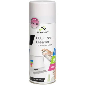 Foam TRACER LCD Foam Cleaner 400 ml + Microfiber (