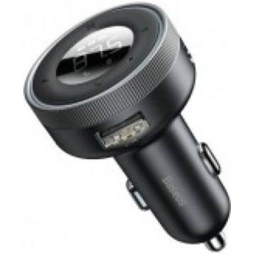 Car charger + FM transmiter BASEUS (CCLH-01) (2xUS