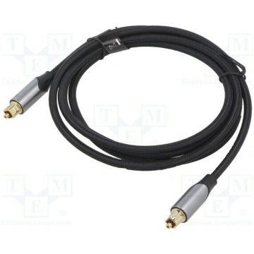 Cable; Toslink plug,both sides; 1.5m; Plating: gol