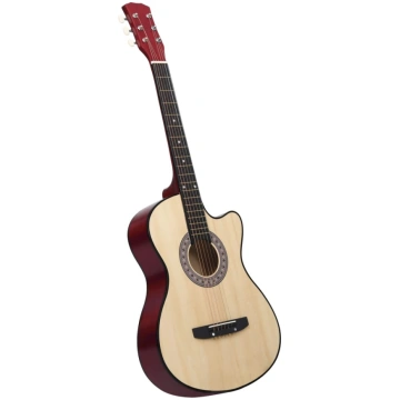 Akustiskā Ģitāra Ar 6 Stīgām, Vesterna Stils, 38",