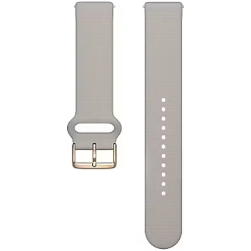 Polar Silicone band, 20mm, S-L, Greige - for Polar