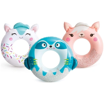 Piepūšamais riņķis Intex Animal Tube, (krāsa/dizai