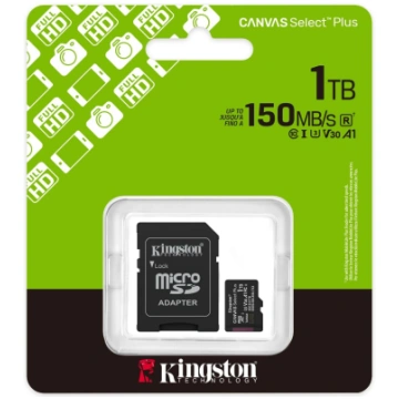microSD atmiņas kartes, KINGSTON, KINGSTON 1TB mic