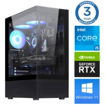 INTOP i5-12400F 16GB 250SSD M.2 NVME RTX5060 8GB W