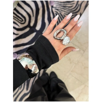 Bracciale Chunky rigido - Silver
