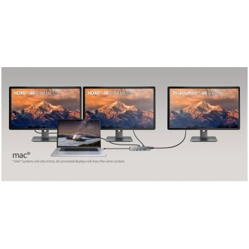 j5create JCD397-N - mini-dock - USB-C / USB4 / Thu