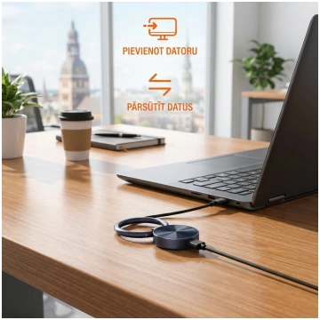 Mini diktafons 16GB apaļš, vienas pogas ierakstīša