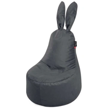 Sēžammaiss Qubo™ Mommy Rabbit, samts, pelēks