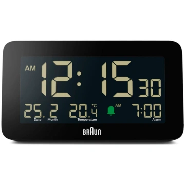 Braun Digital Alarm Clock BC10B