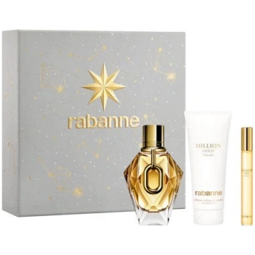 Set Rabanne Million Gold Edp Aerosols 90ml + Body 