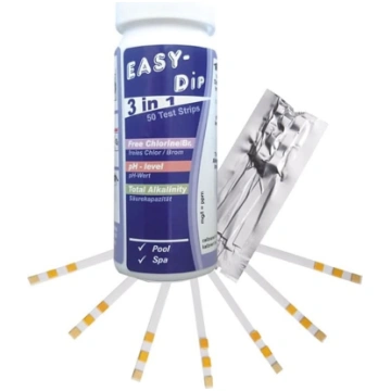 Pool-i.d TSL100 „Easy Dip“ testa strīpiņas – hlora