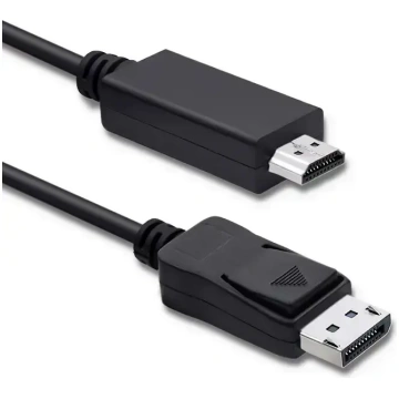 Qoltec DisplayPort v1.1 vīrišķais uz HDMI vīrišķo 