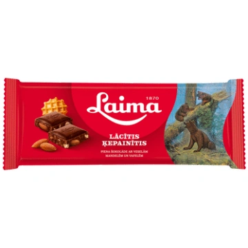 Piena šokolāde Lācītis Ķepainītis LAIMA 190g