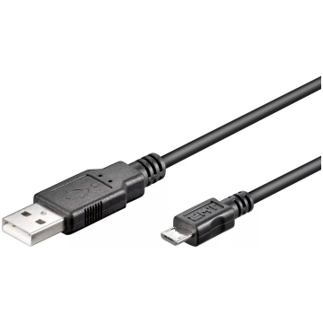 USB kabelis Microconnect USBABMICRO18 1.8m USB 2.0