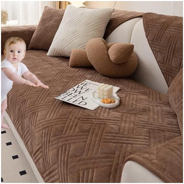 Corner Sofa Cover, Sofa Protector, Non-Slip Sofa C