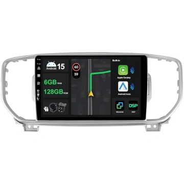[6G + 128G] IPS 9 collu Android 14 auto radio prie