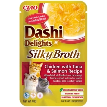 INABA CAT Dashi Delights zīdainais buljons ar vist