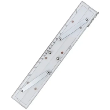 Seaworld paralēlais lineāls, 400 mm Lindemann