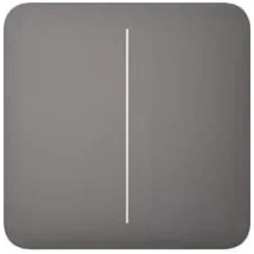 SMART SOLOBUTTON 2GANG/GREY 46017 AJAX
