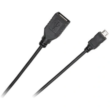 Usb ligzda - Micro Usb spraudnis, 0,2m kabelis Cab