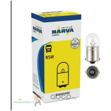 Spuldze Auto 24V 5W 27315