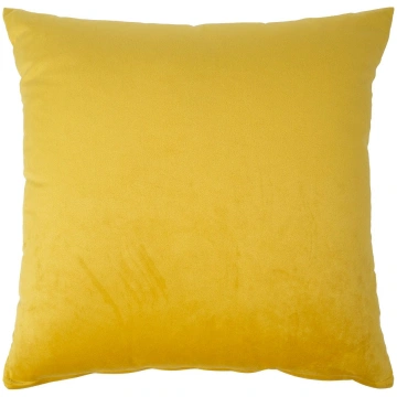 Dekoratīvs spilvens Home4you Velvet 2, dzeltena kr