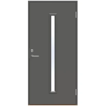 Ārdurvis Swedoor Basic P1700 ar stiklu 10x21 NCS S