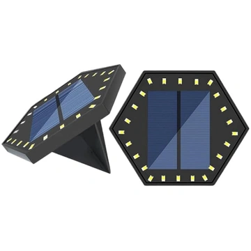 Solar-Bodenleuchten, 24 LEDs, Außen-Landschaftslam